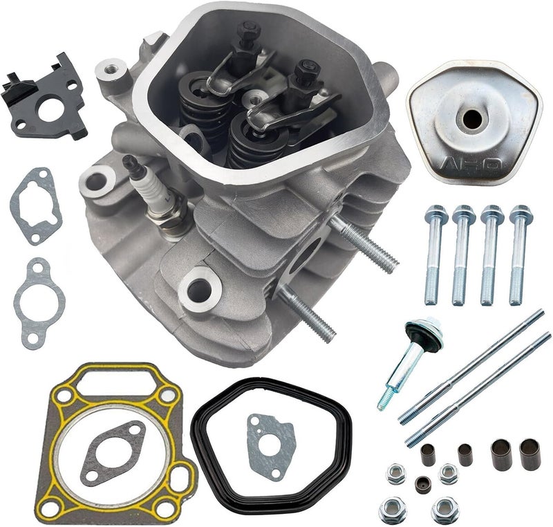 HZ Assembled Cylinder Head Compatible with Honda GX240 GX270 8HP 9HP Engine and Power Equipment - Image 1